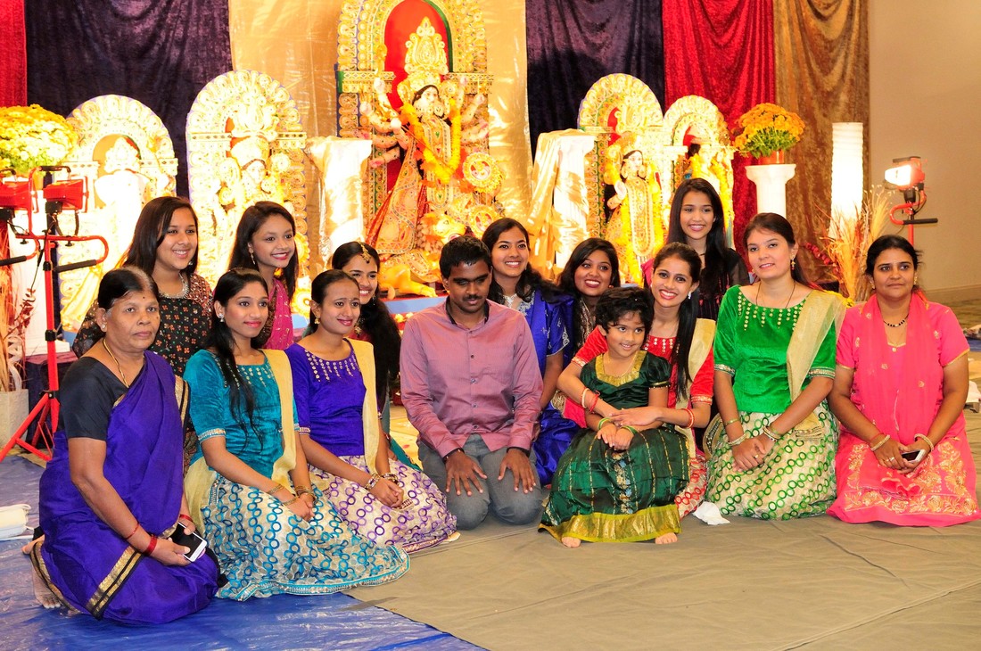 Performers on stage