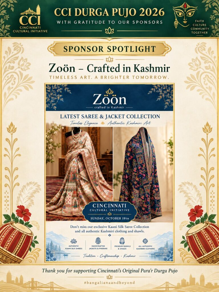 Sponsor spotlight: Zoon, Crafted in Kashmir - saree and jacket collection